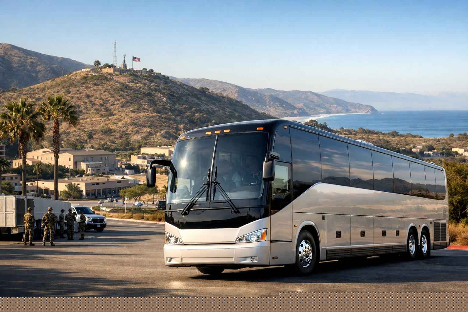 Charter Bus Rental In Camp Pendleton Mainside California Best Camp Pendleton Mainside Ca Charter Bus Company