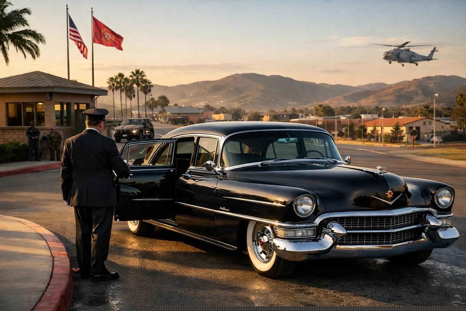 Classic Car Chauffeur Service In Camp Pendleton Mainside California Best Camp Pendleton Mainside Ca Classic Car Company