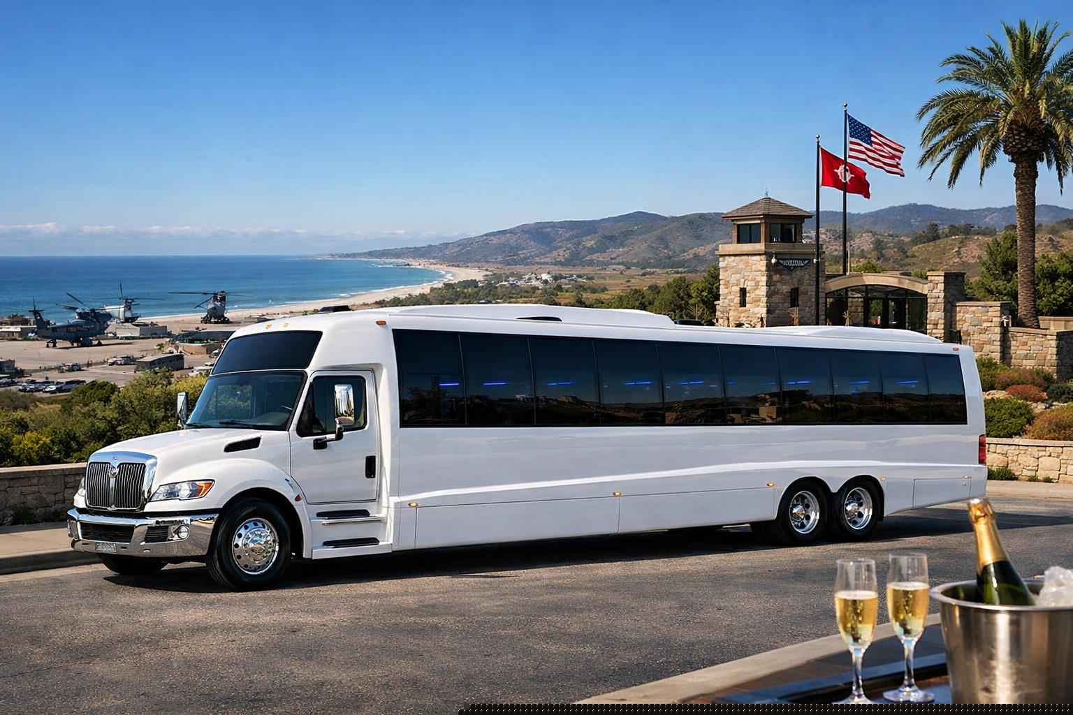 Best Camp Pendleton Mainside Ca White Party Bus Company