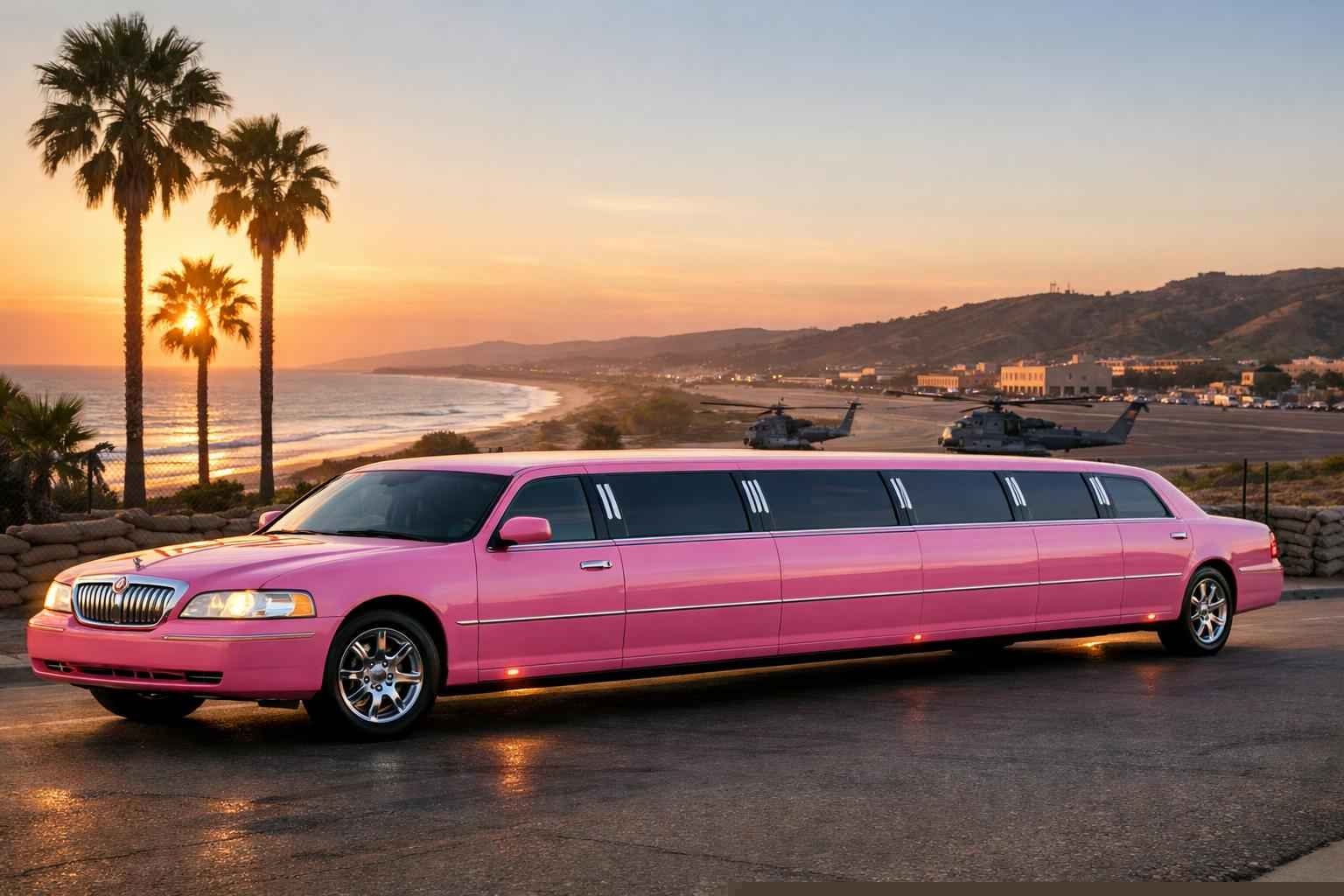 Best Camp Pendleton South Ca Pink Limo Company