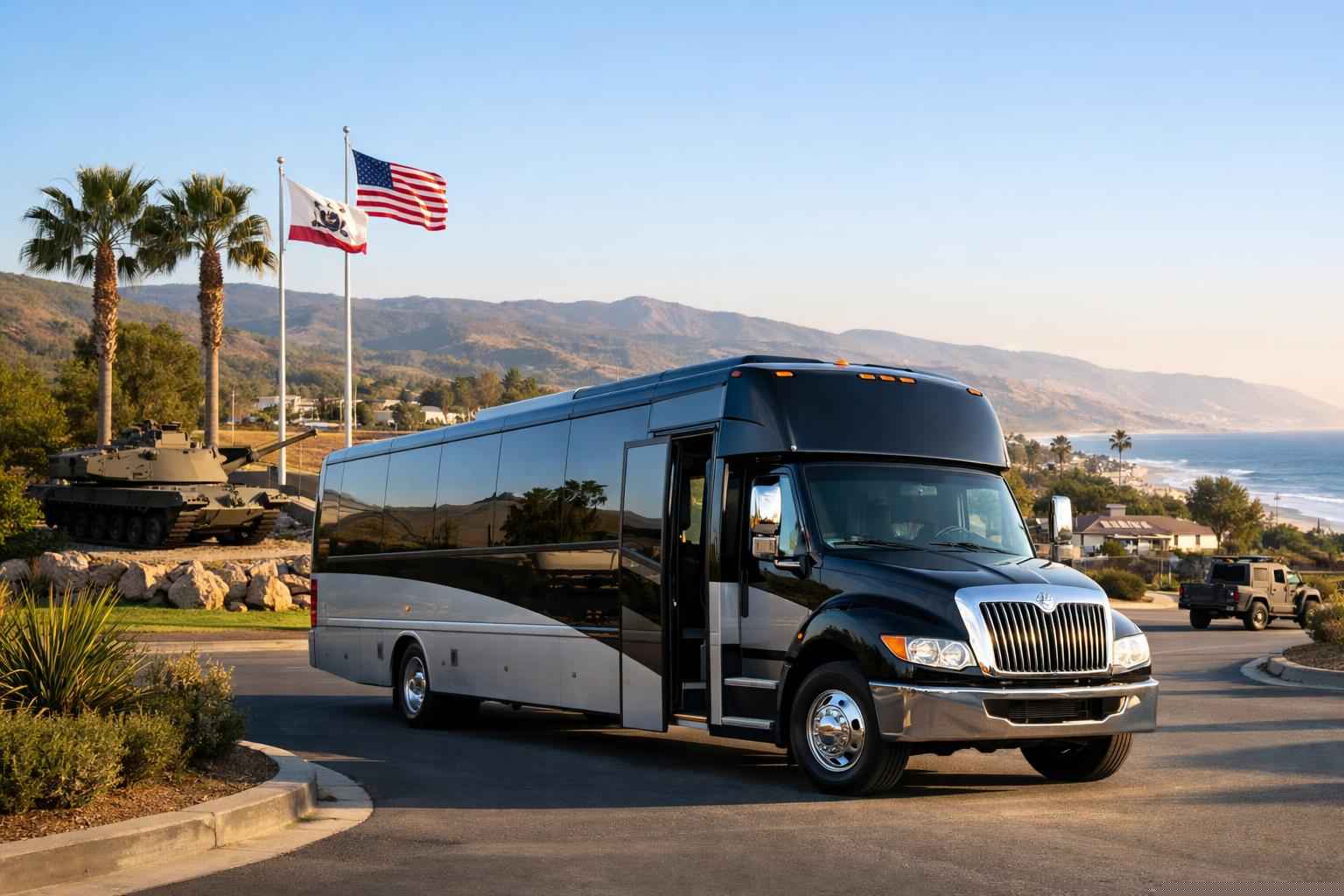 Best Camp Pendleton South Ca Shuttle Bus Company
