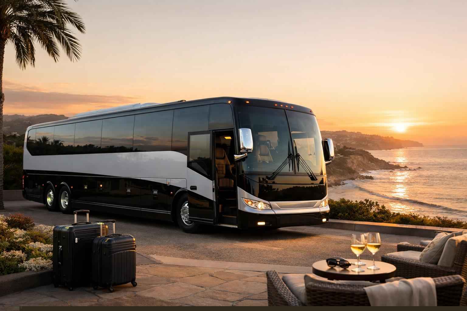 Best Charter Bus Rental In Carlsbad California