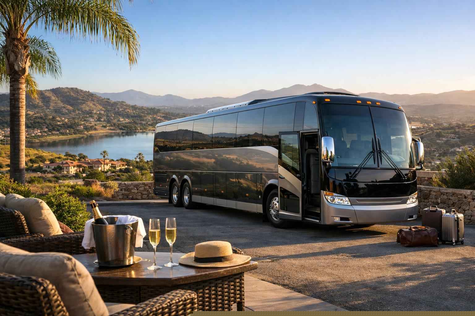 Best Charter Bus Rental In Escondido California