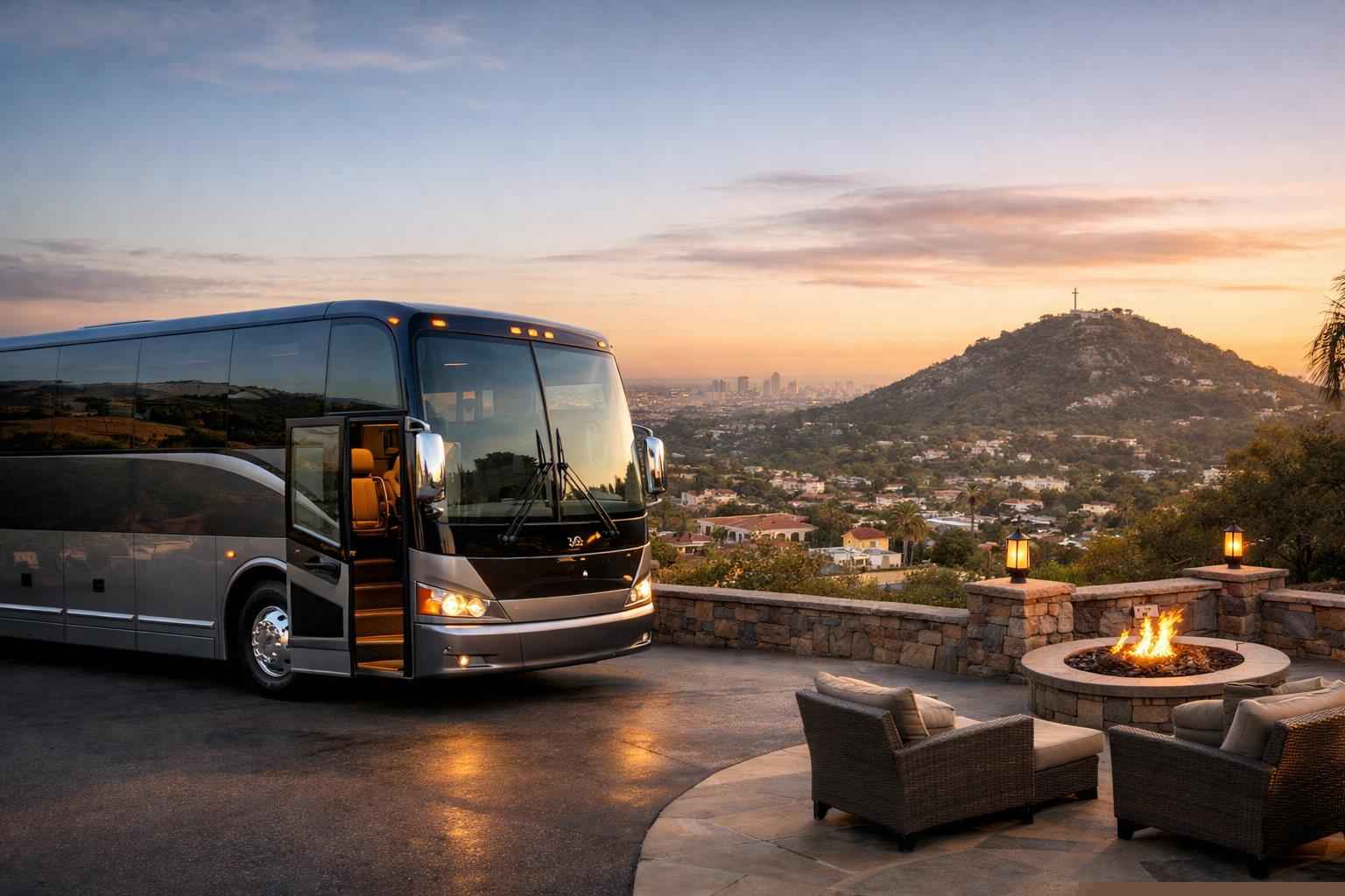 Best Charter Bus Rental In La Mesa California