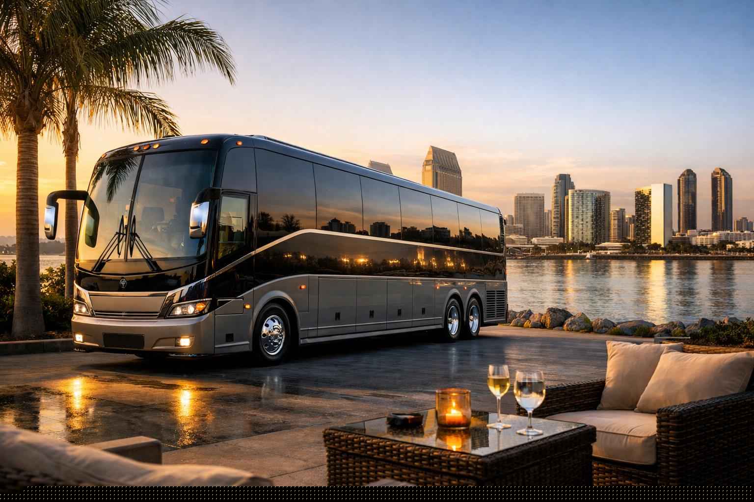 Best Charter Bus Rental In National City California