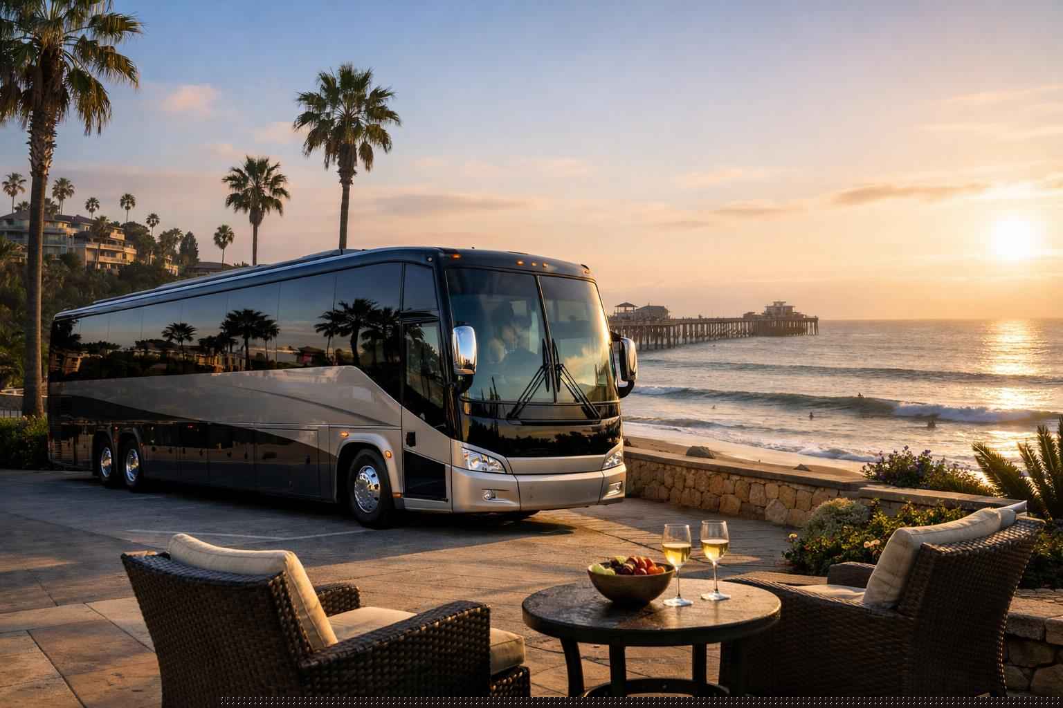 Charter Bus Rental In Oceanside California Best Charter Bus Rental In Oceanside California