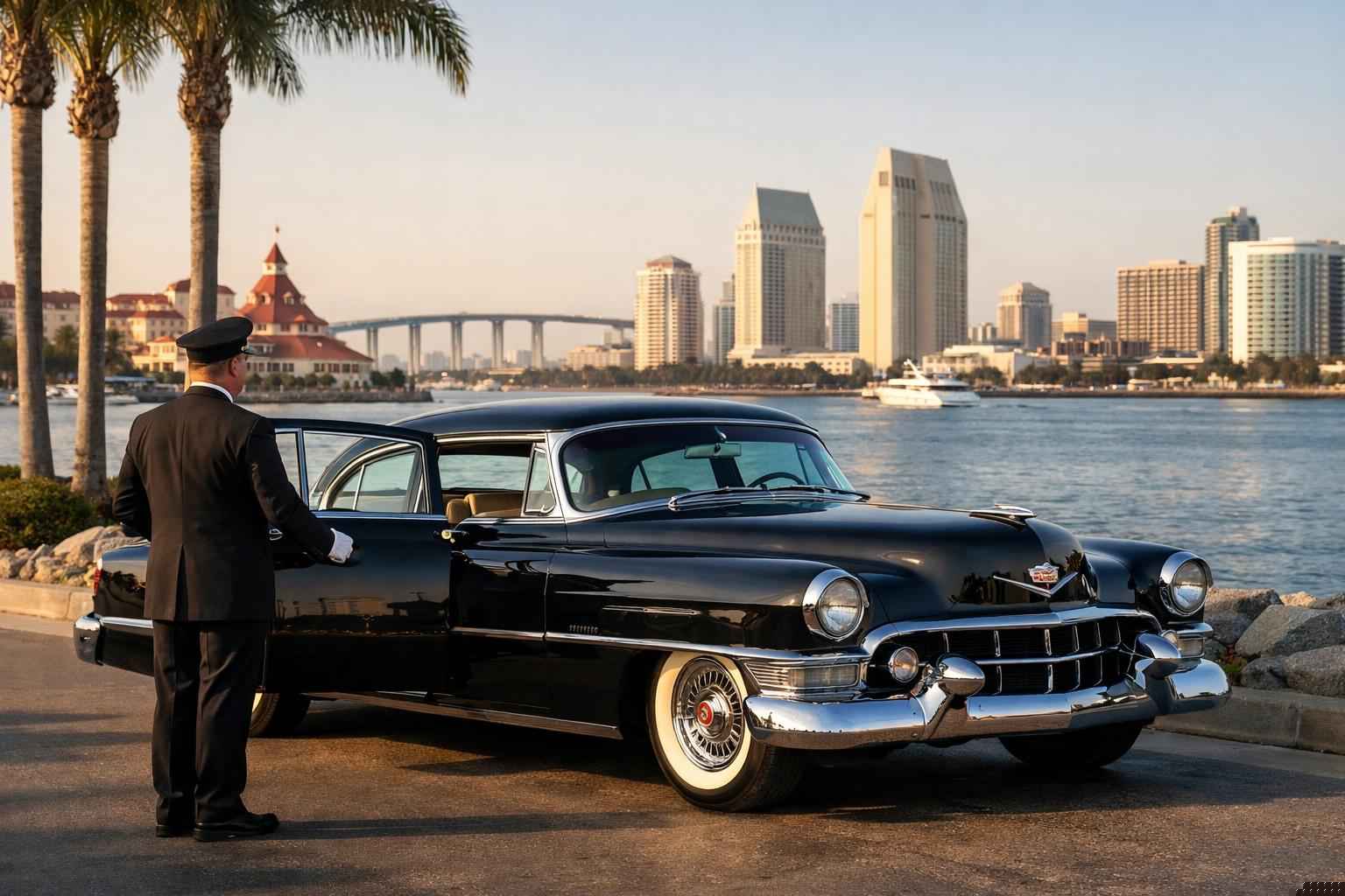 Classic Car Chauffeur Service In Coronado California Best Classic Car Chauffeur Service In Coronado California