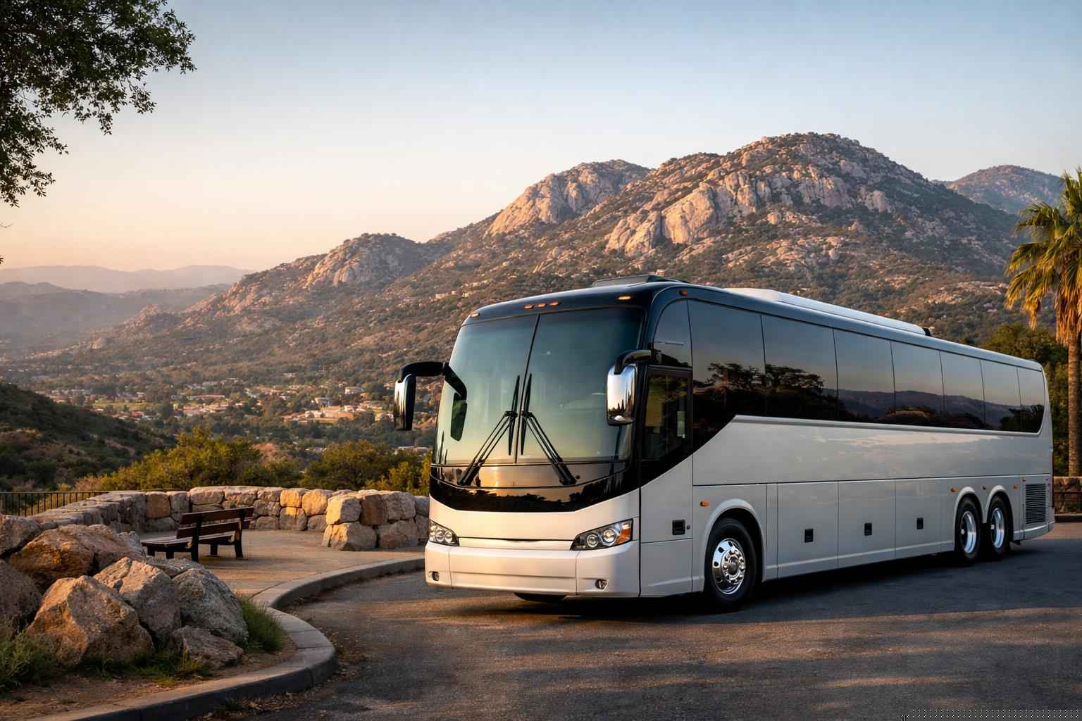 Charter Bus Rental In Granite Hills California Best Granite Hills Ca Charter Bus Company
