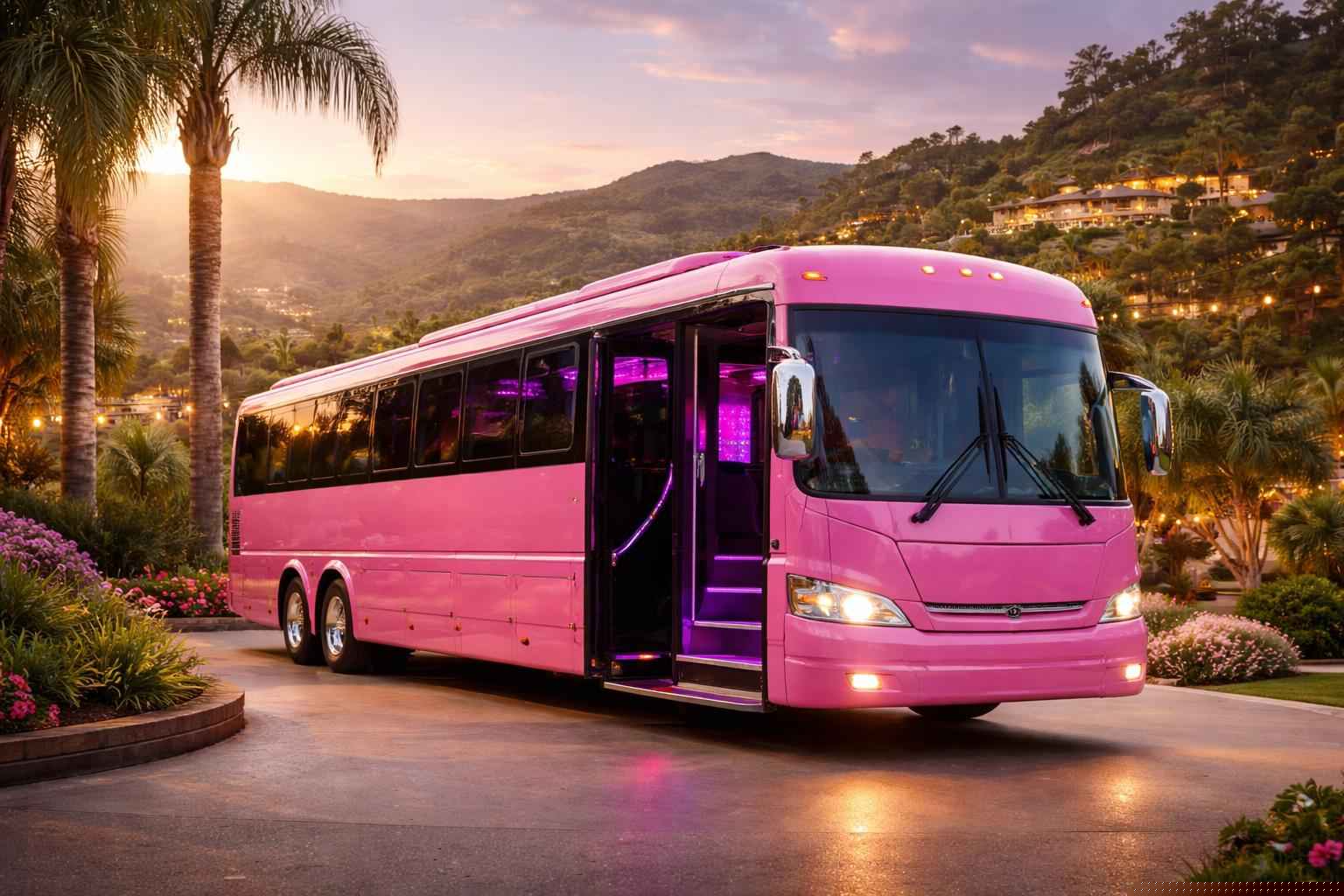 Best Hidden Meadows Ca Pink Party Bus Company
