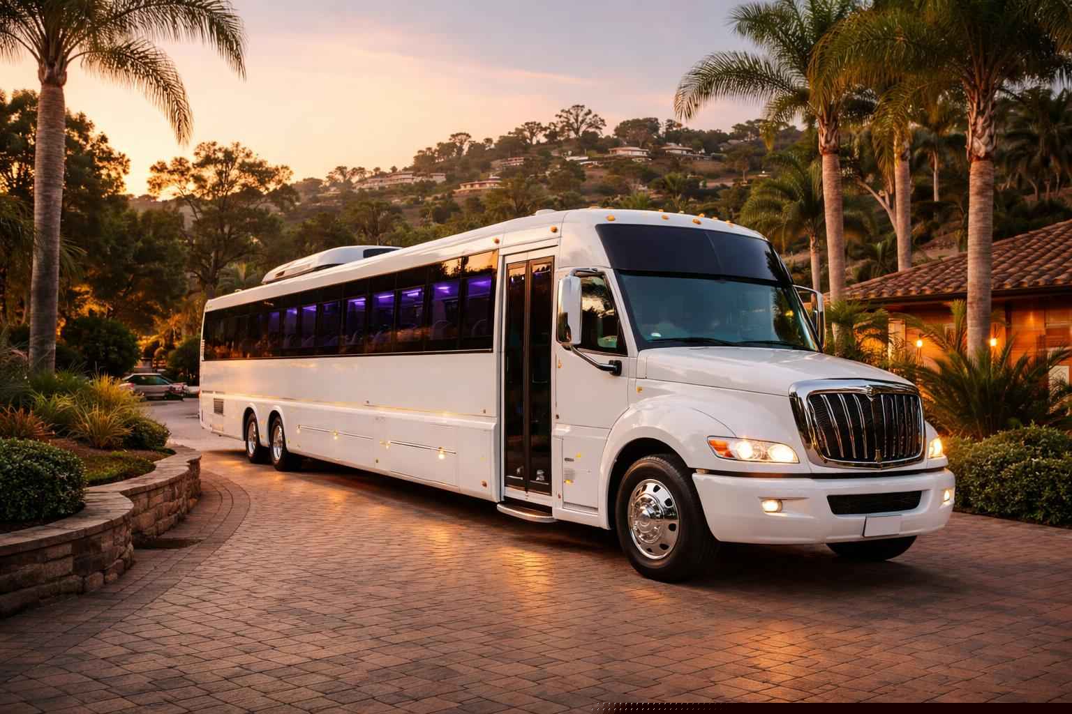Best Hidden Meadows Ca White Party Bus Company