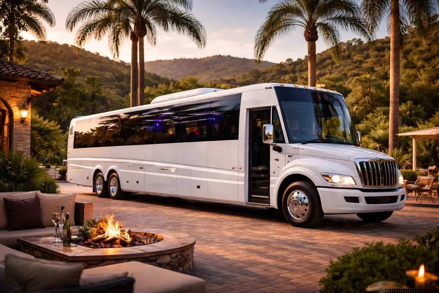 Best Jamul Ca White Party Bus Company