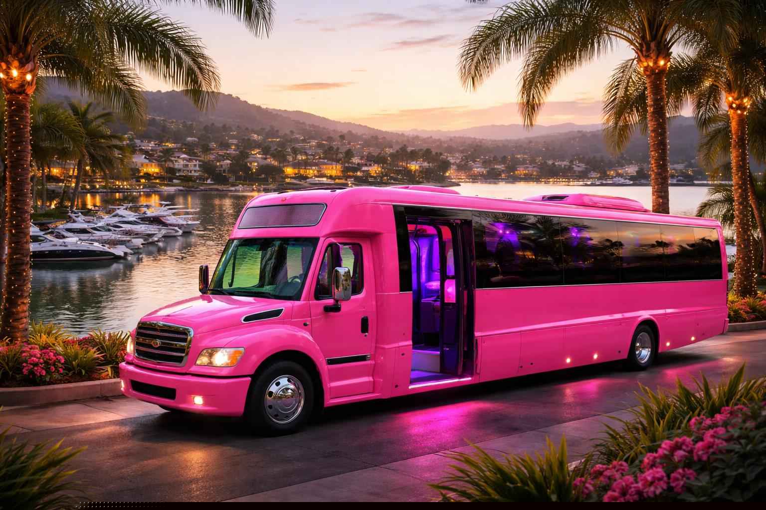 Best Lake San Marcos Ca Pink Party Bus Company