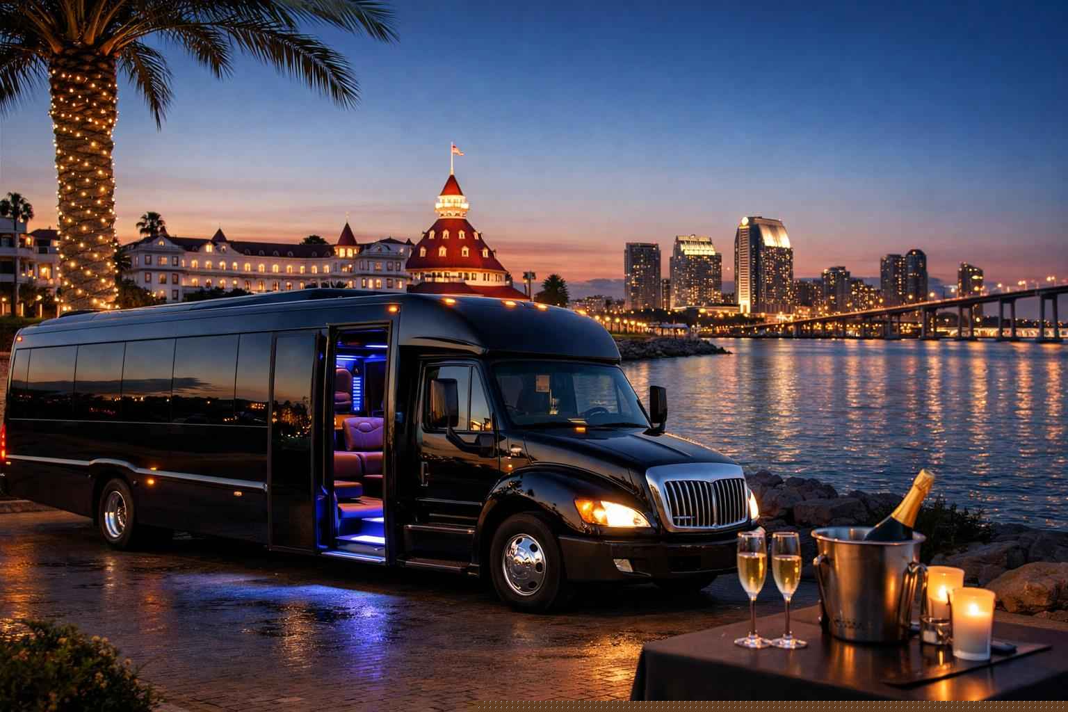 Best Limo Bus Rental In Coronado California