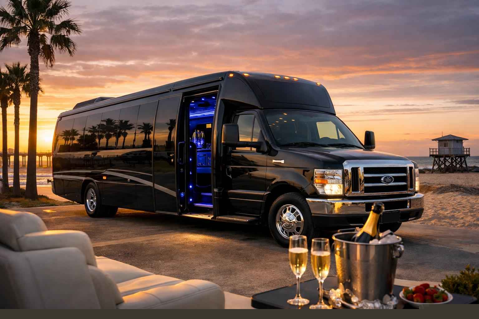 Best Limo Bus Rental In Imperial Beach California