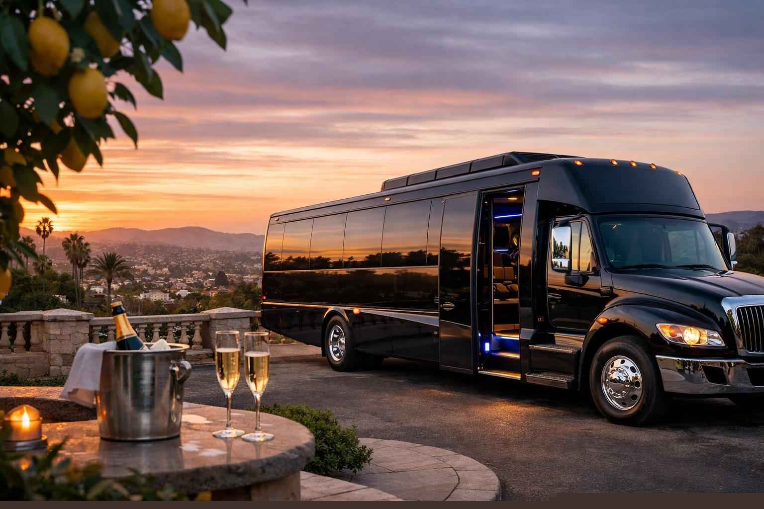 Best Limo Bus Rental In Lemon Grove California