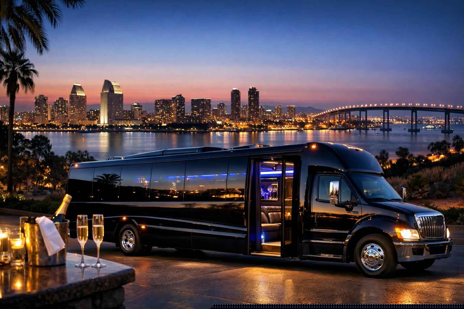Best Limo Bus Rental In National City California