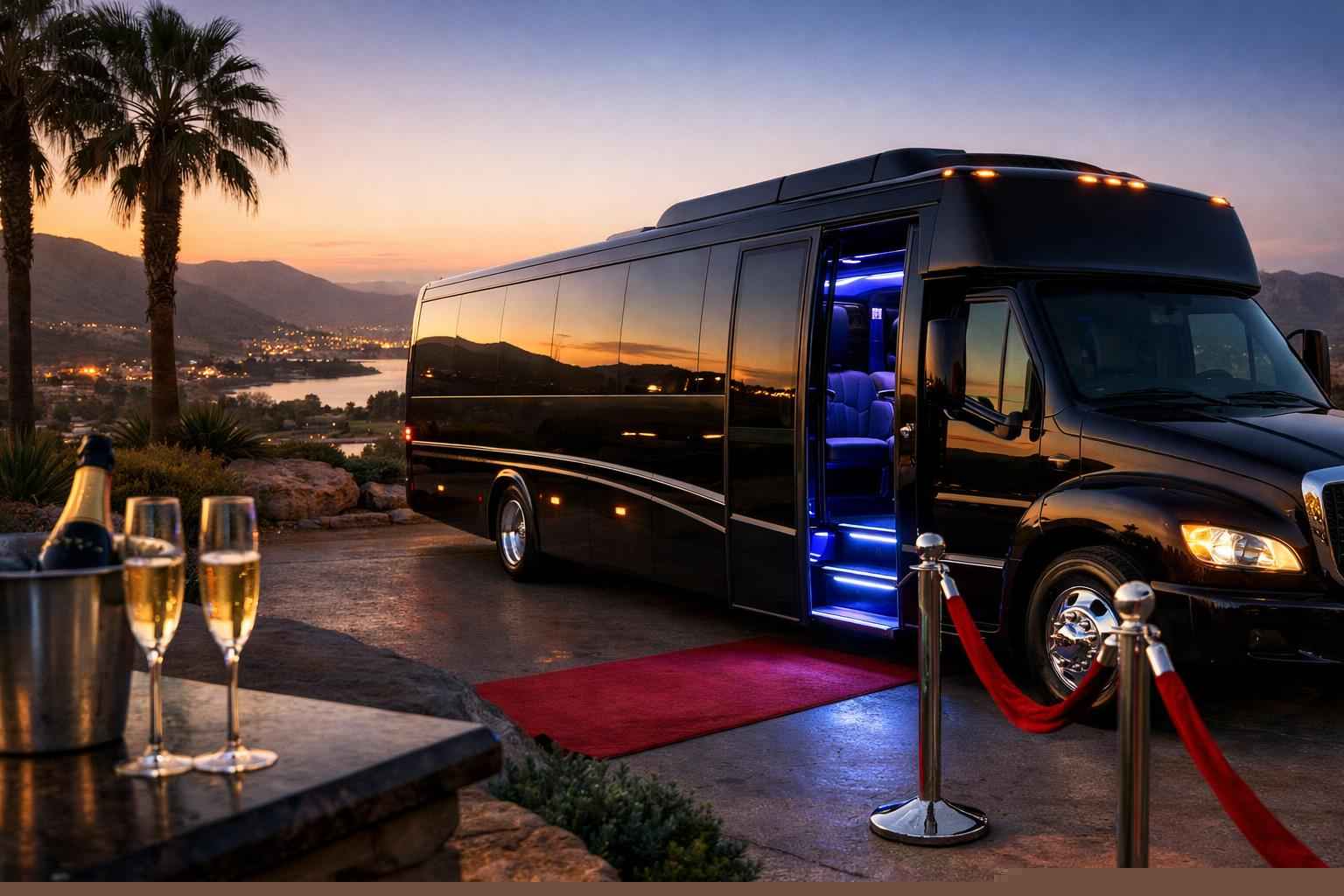 Best Limo Bus Rental In Santee California