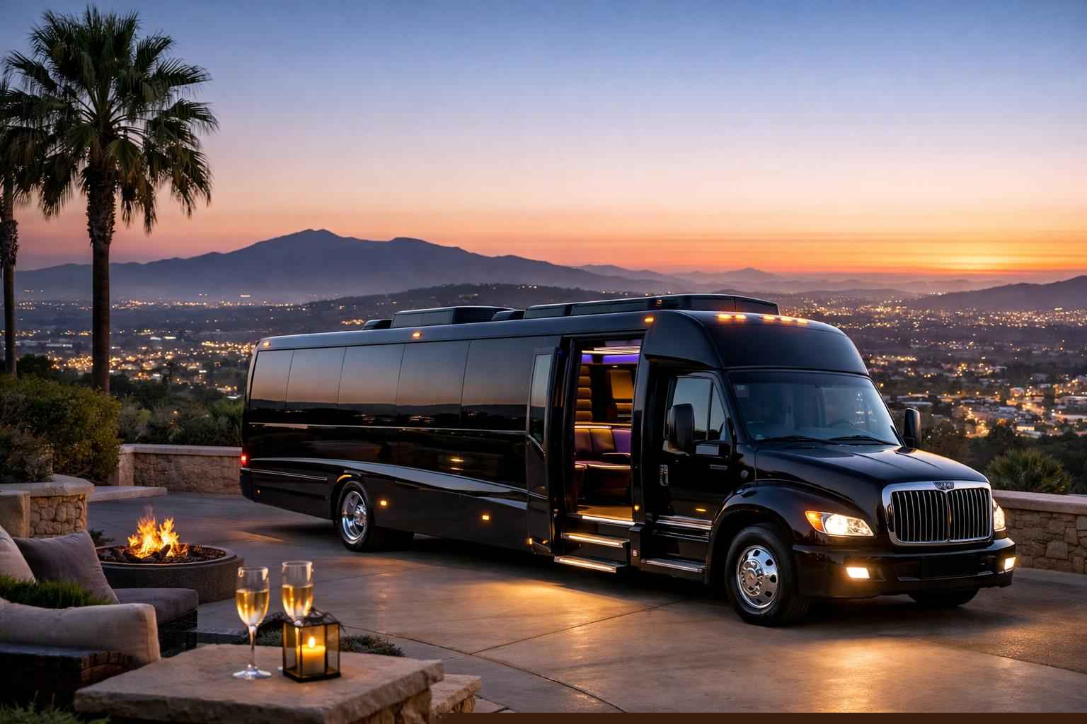 Best Limo Bus Rental In Vista California