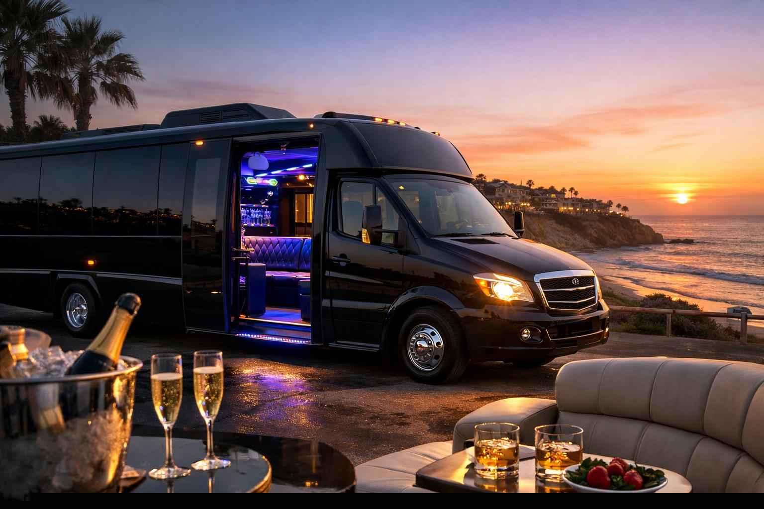 Party Bus Rental In Del Mar California Best Party Bus Rental In Del Mar California