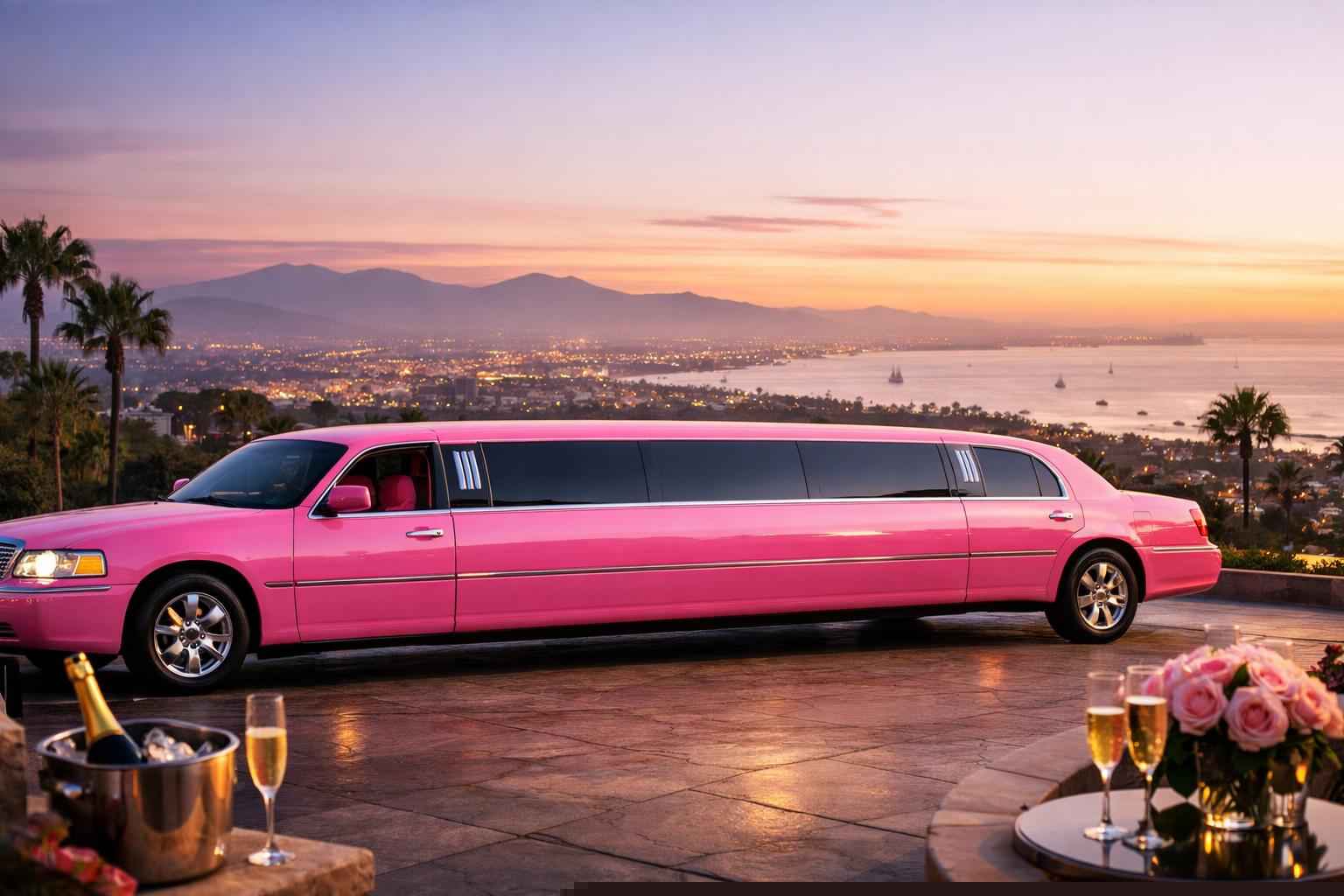 Best Pink Limo Rental In Chula Vista California