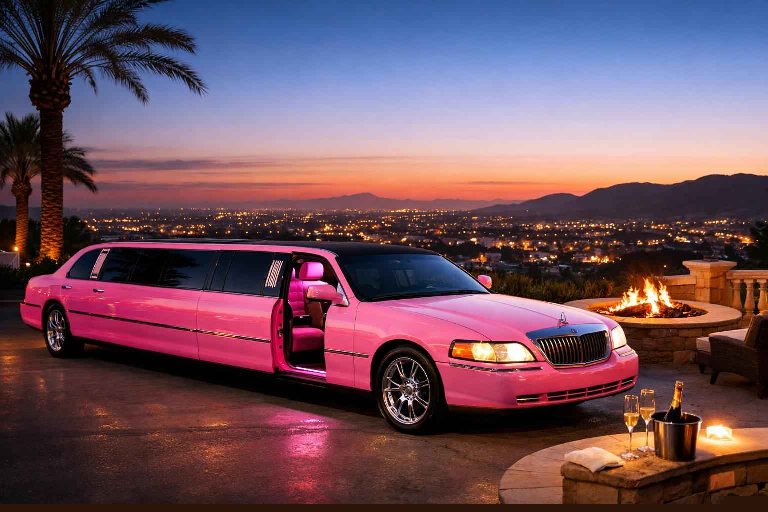 Best Pink Limo Rental In La Mesa California