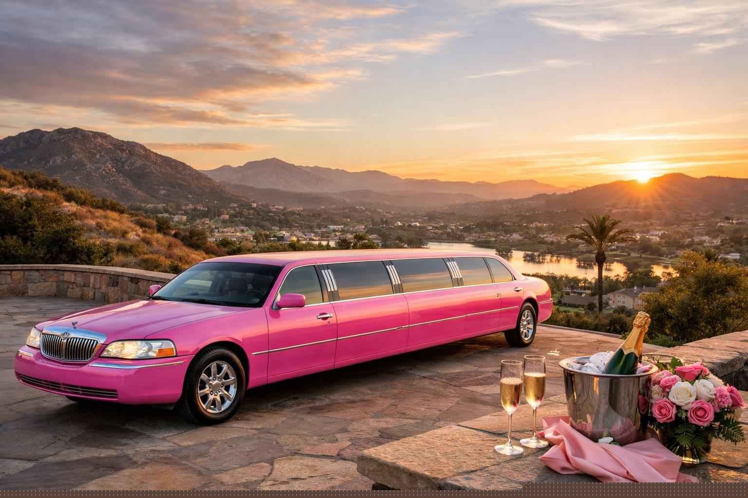 Pink Limo Rental In Poway California Best Pink Limo Rental In Poway California