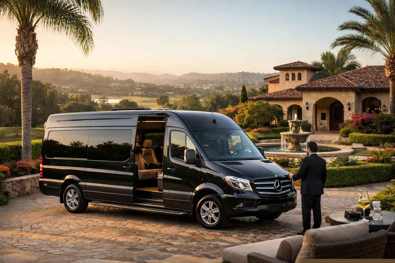 Sprinter Van Rental With Driver In Rancho Santa Fe California Best Rancho Santa Fe Ca Sprinter Van Company