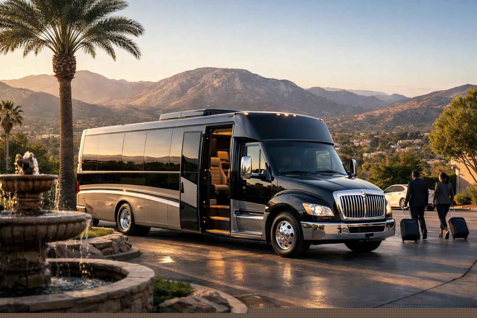Best Shuttle Bus Rental In El Cajon California