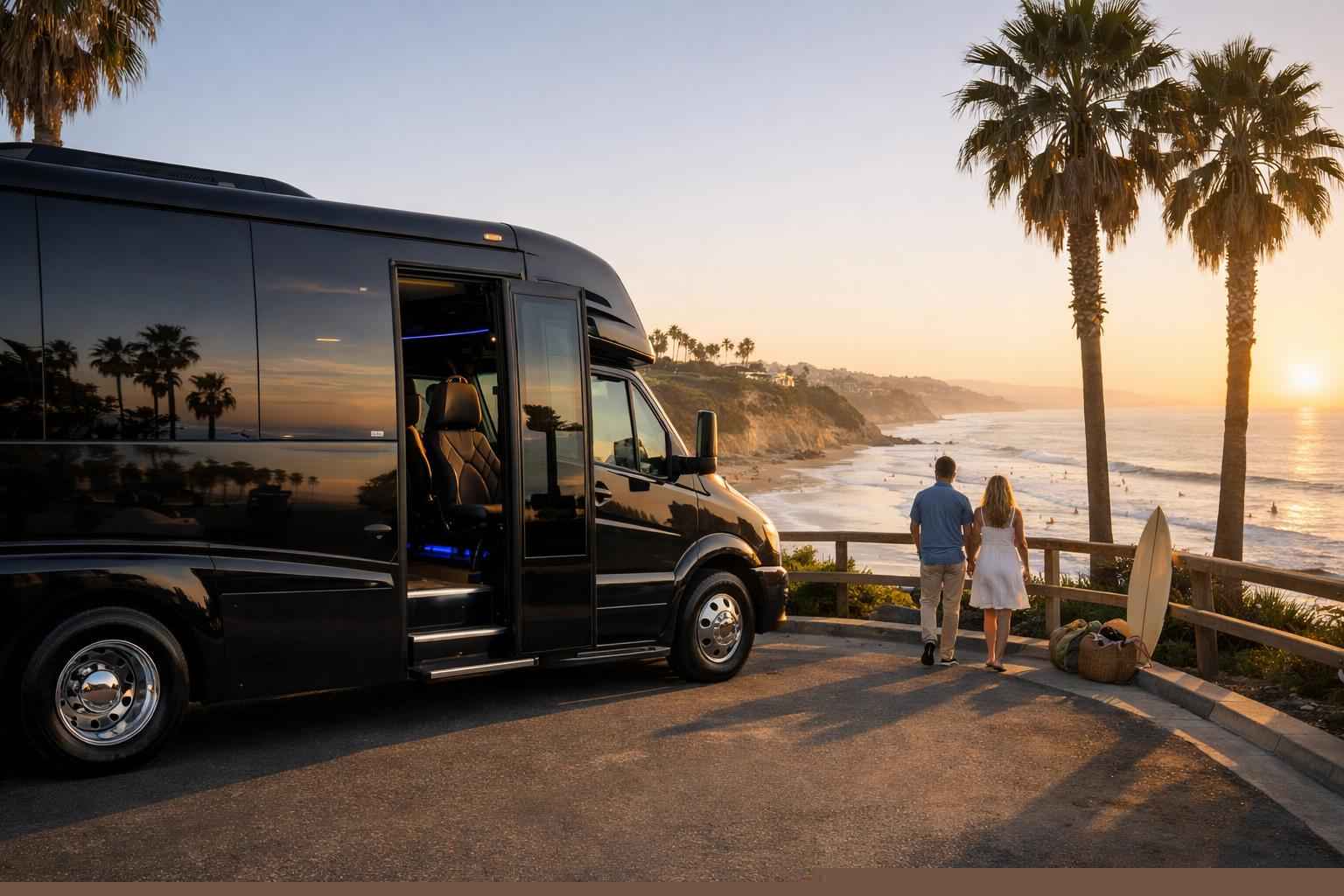 Best Shuttle Bus Rental In Encinitas California