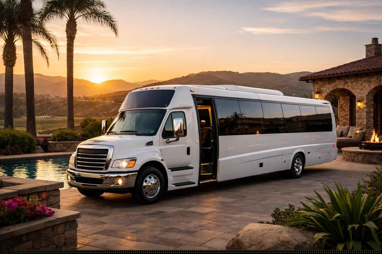 Best Shuttle Bus Rental In Escondido California