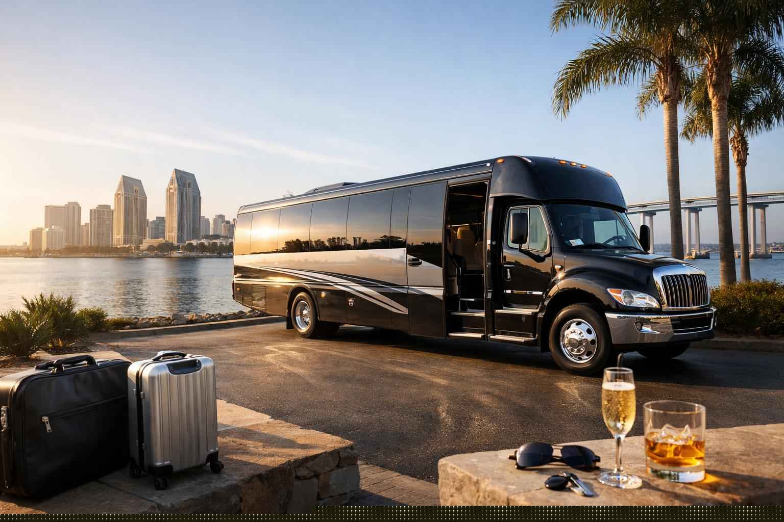Best Shuttle Bus Rental In National City California