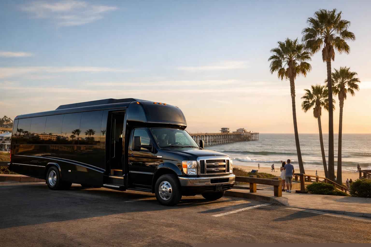 Best Shuttle Bus Rental In Oceanside California