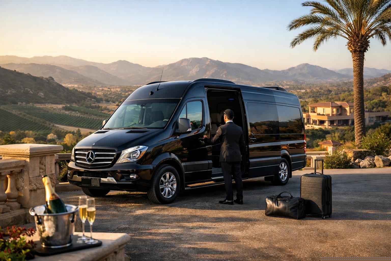 Best Sprinter Van Rental With Driver In Escondido California