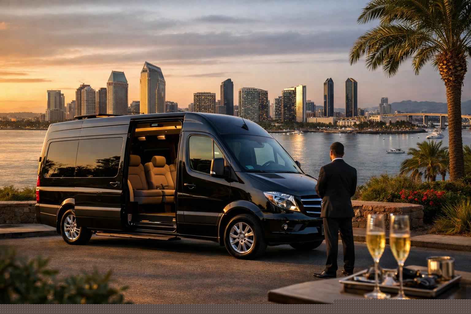 Best Sprinter Van Rental With Driver In San Diego California