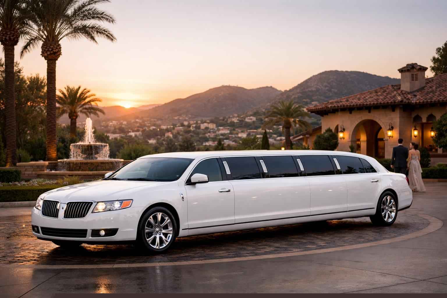 Best White Limo Rental In El Cajon California