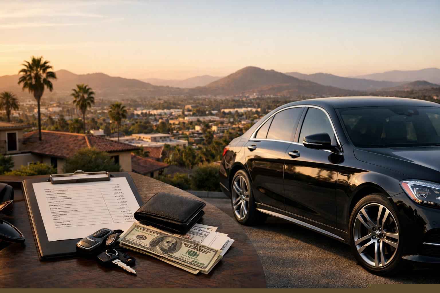 Black Car Service Prices In Escondido Ca