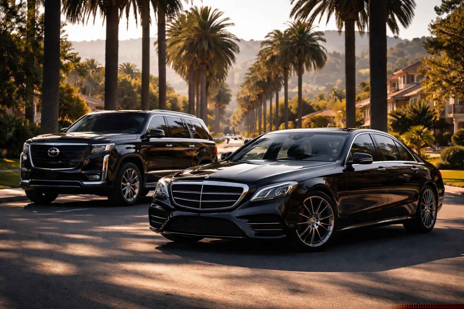 Black Cars In Bostonia California