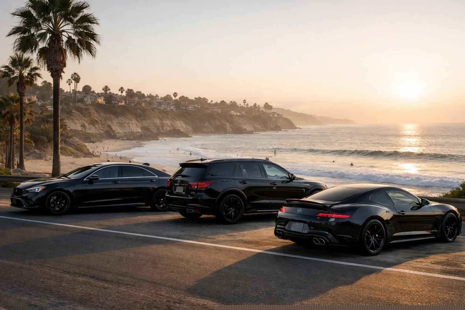 Black Cars In Encinitas California