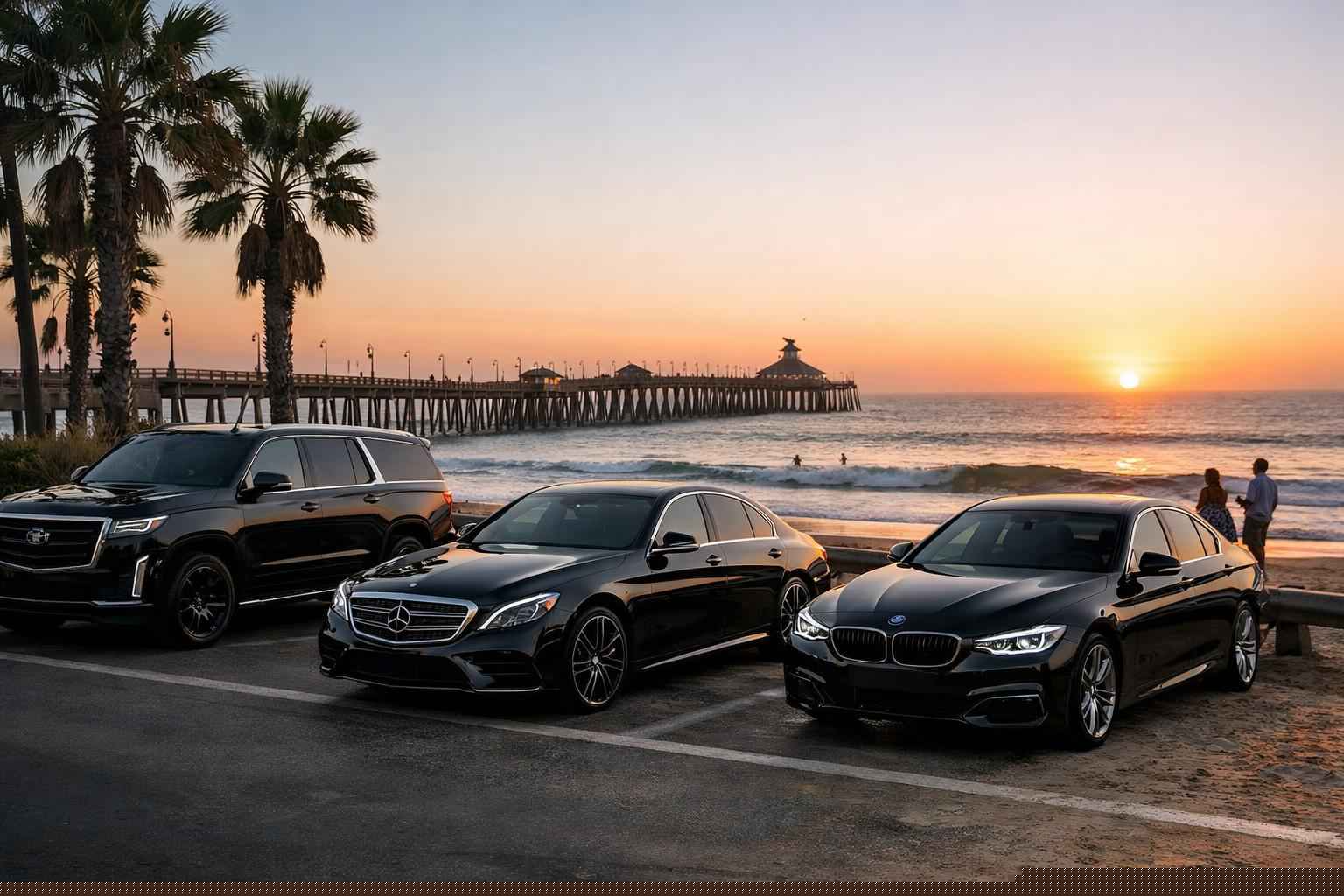 Black Cars In Imperial Beach California
