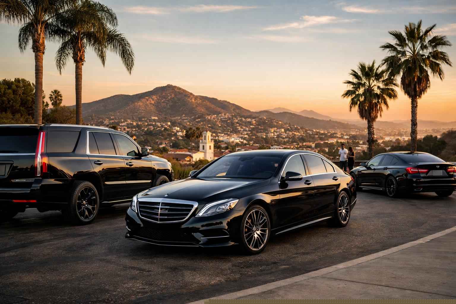 Black Cars In La Mesa California