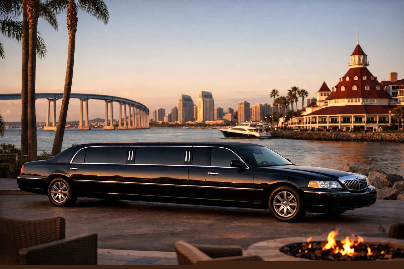 Black Limo Rental Coronado Ca