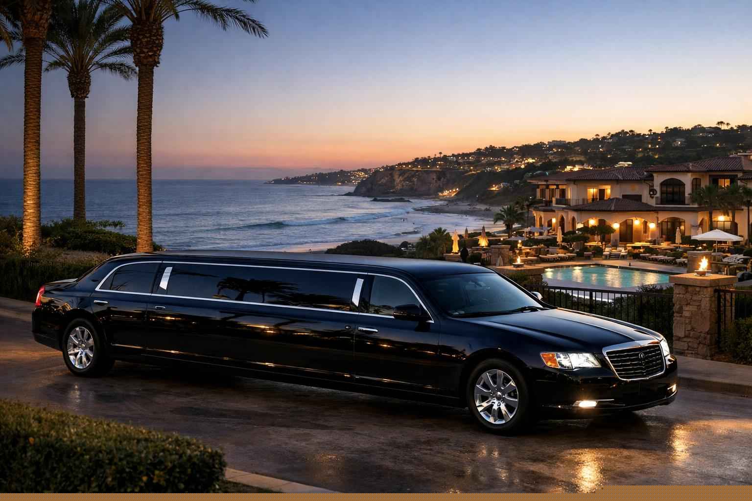 Black Limo Rental Del Mar Ca