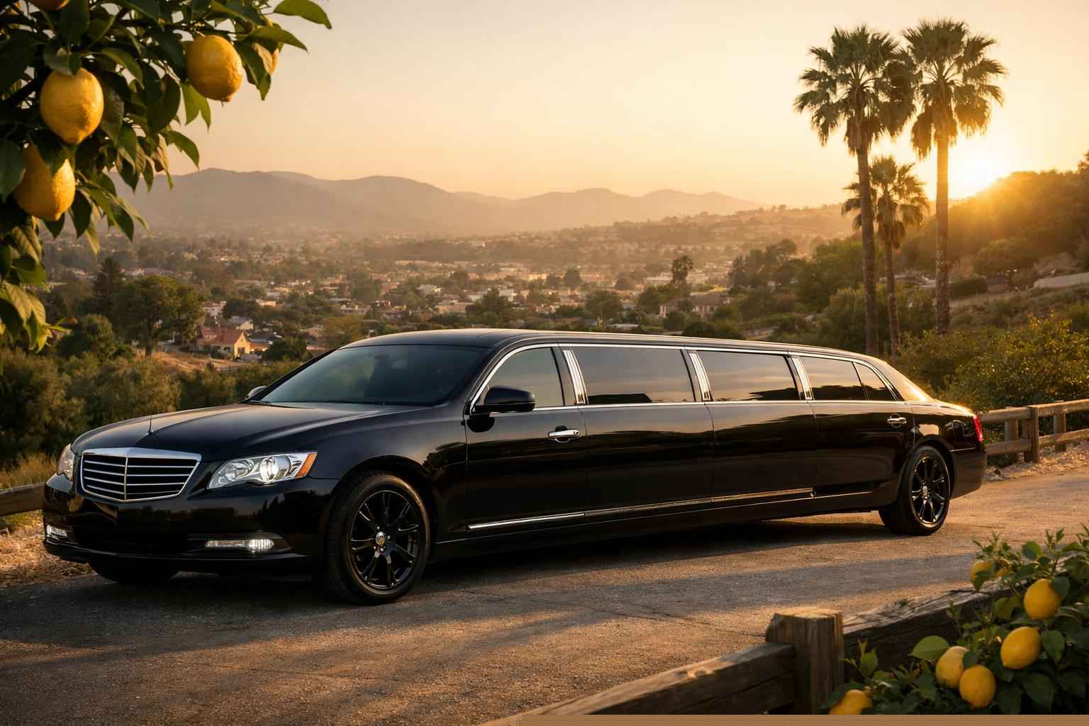 Black Limo Rental Lemon Grove Ca