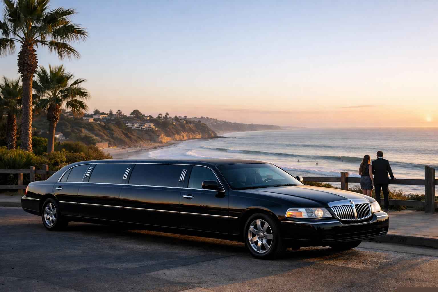Black Limo Rental Near Me Encinitas Ca