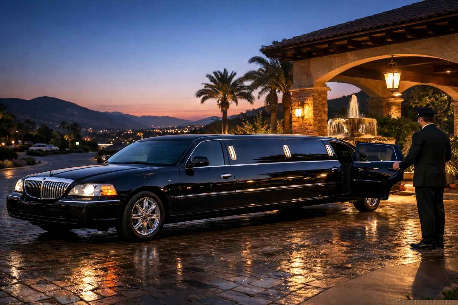Black Limo Rental Near Me Escondido Ca