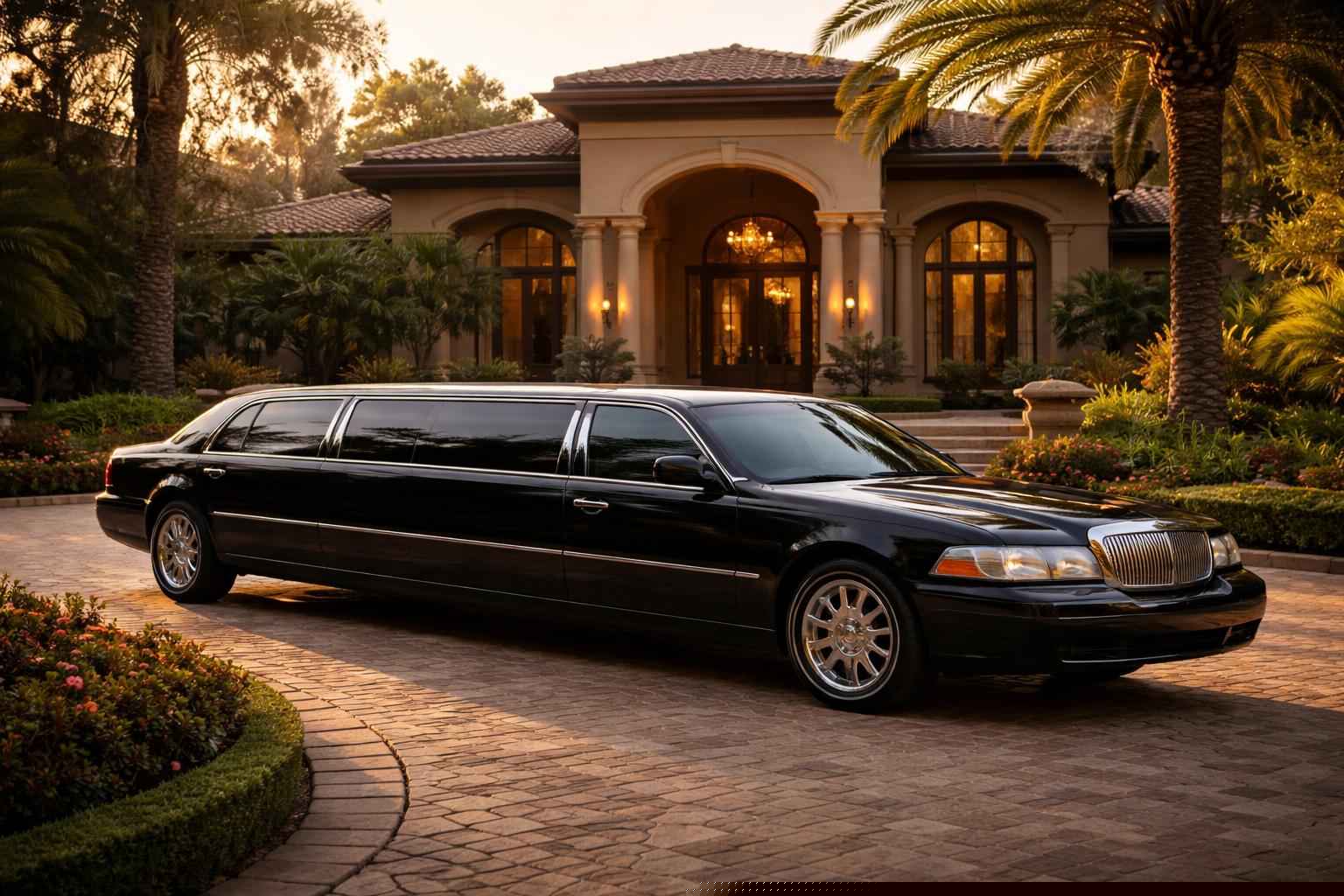 Black Limo Rental Near Me In Fairbanks Ranch Ca