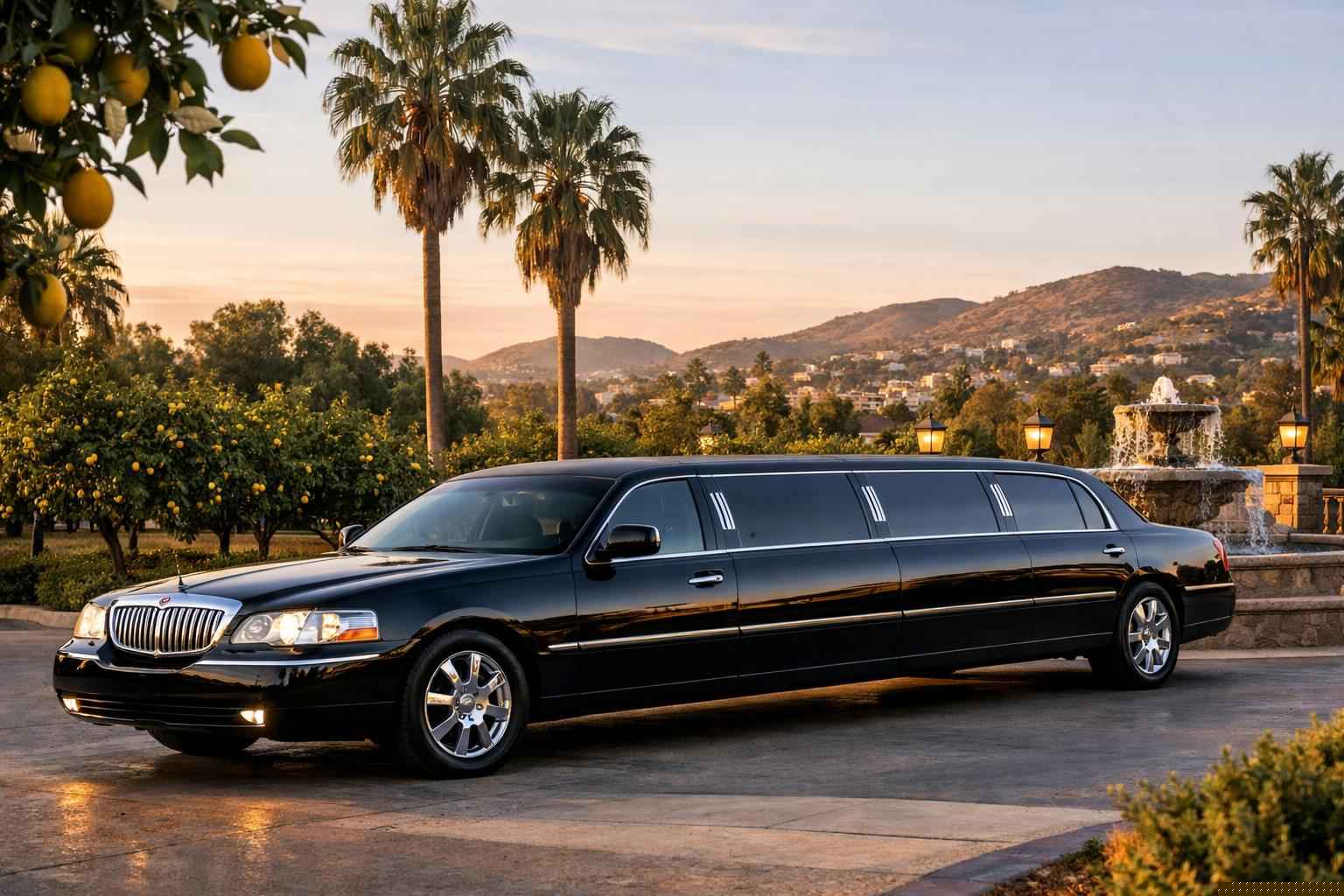 Black Limo Rental Near Me Lemon Grove Ca