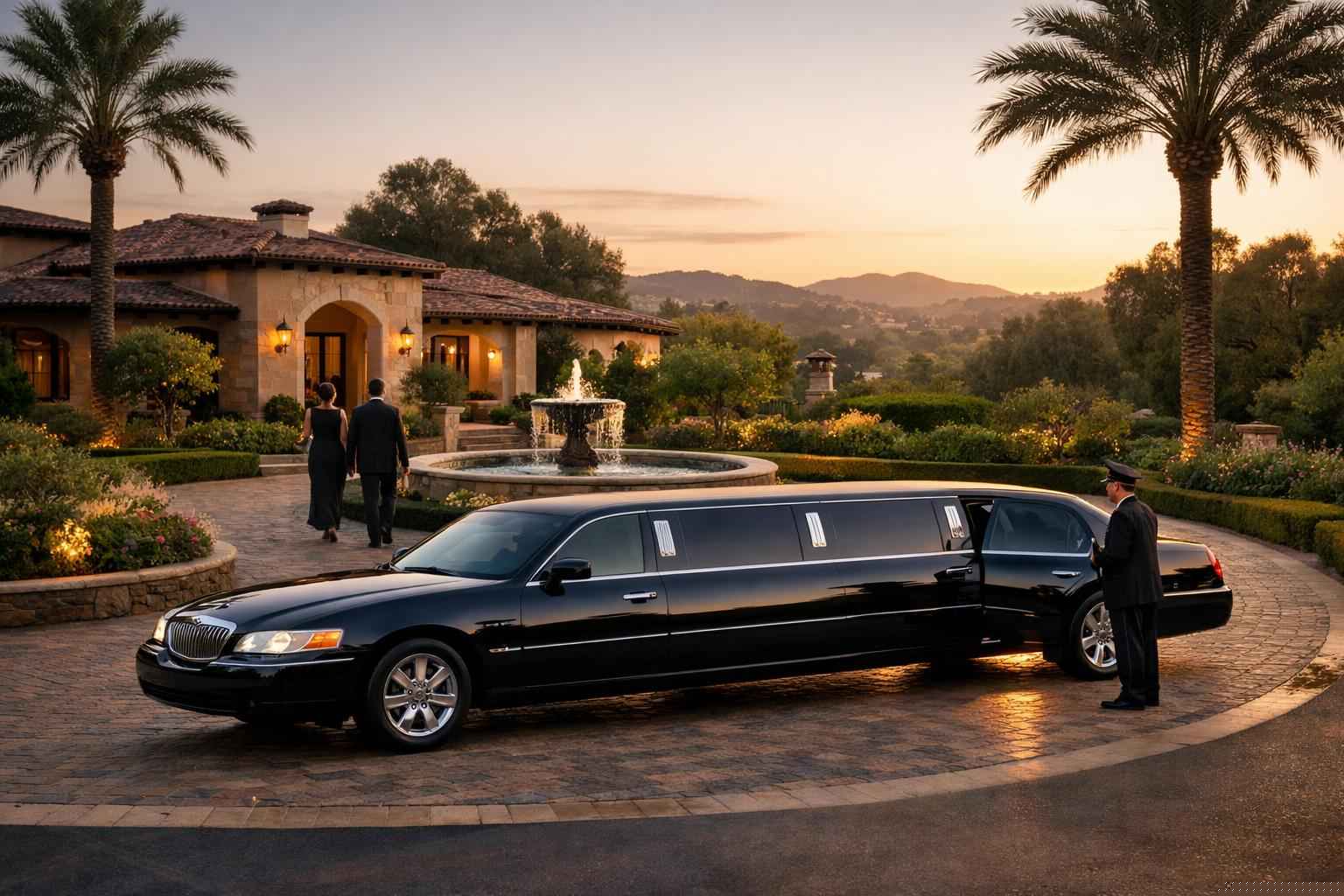 Black Limo Rental Near Me Rancho Santa Fe Ca