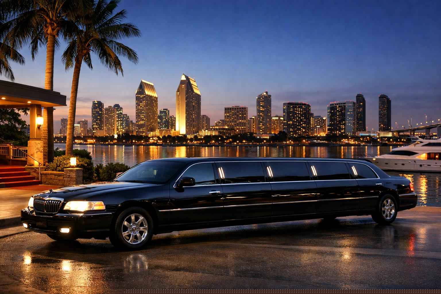 Black Limo Rental Near Me San Diego Ca