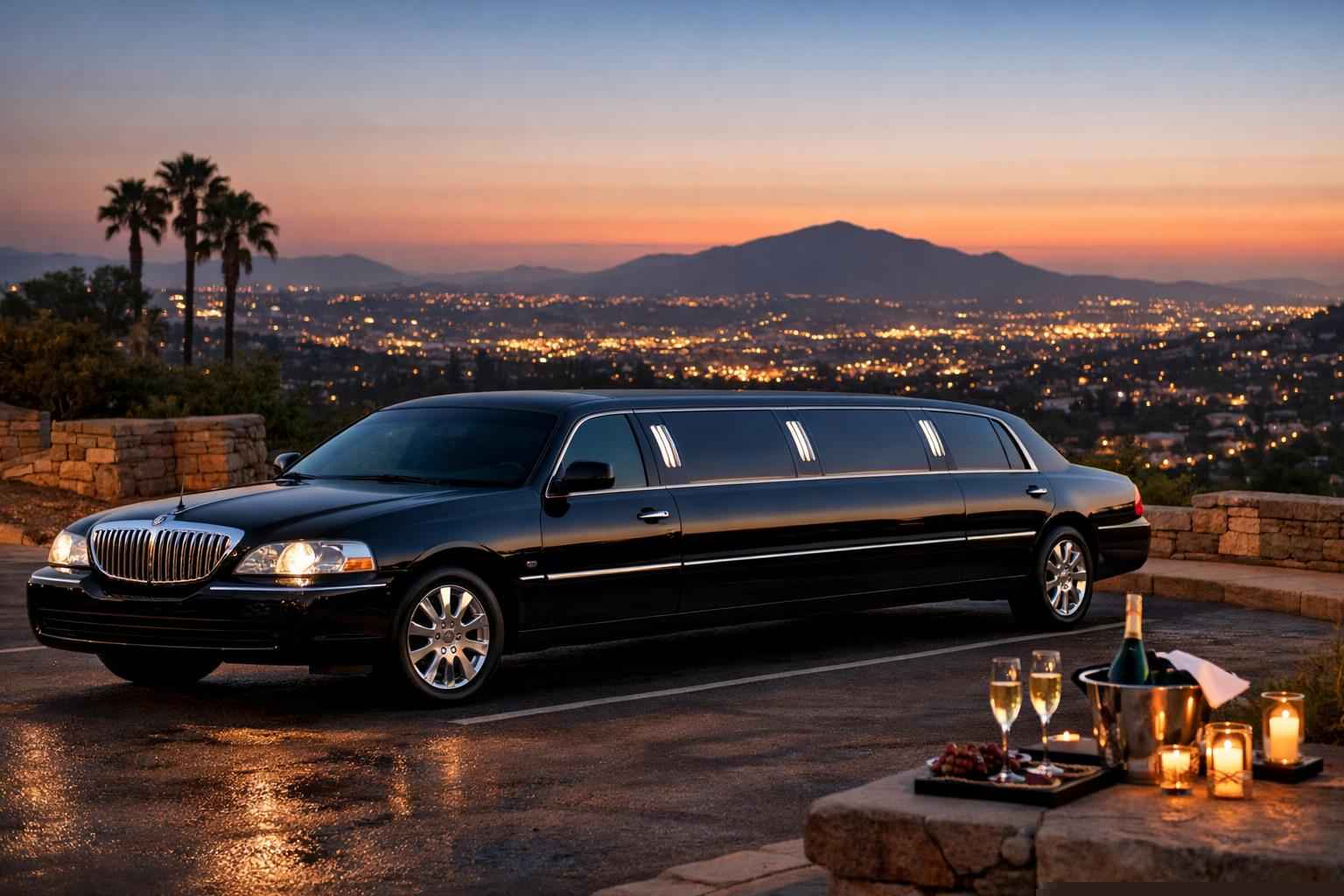 Black Limo Rental Prices In La Mesa Ca